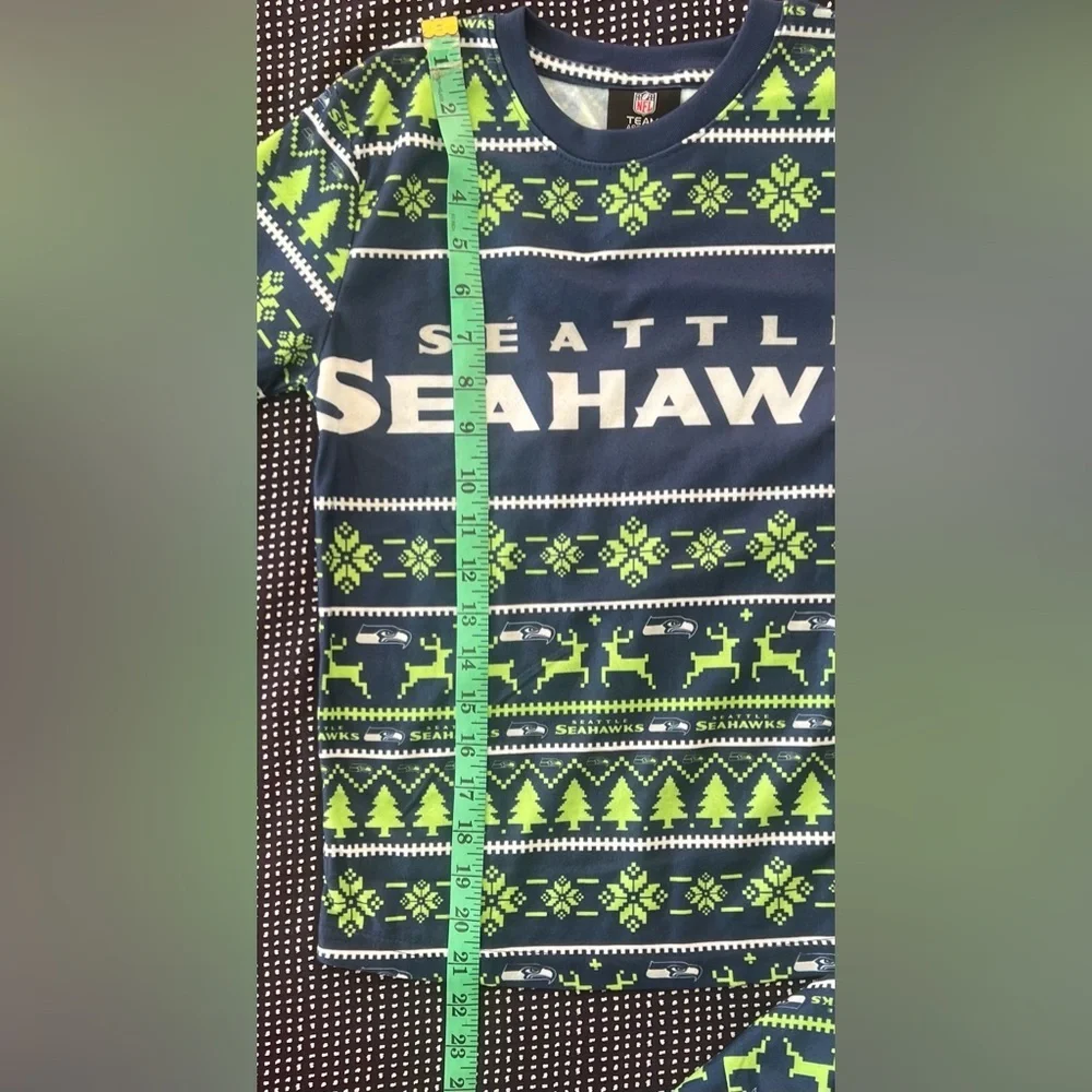 Seattle Seahawks Youth Football Team Pajamas